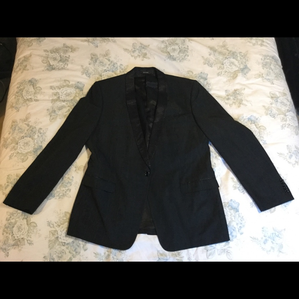 Black Versace Collection Sport Coat